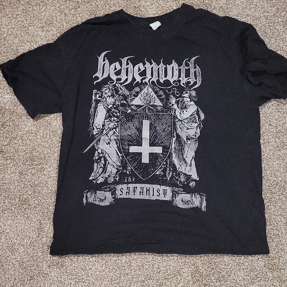 Black Behemoth Band Affliction Graphic T-Shirt